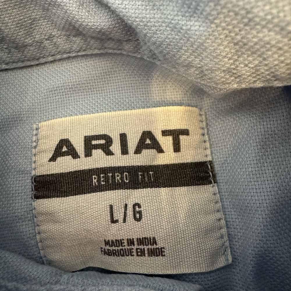 2 Ariat Retro style, pearl snap Shirt - Picture 3 of 5